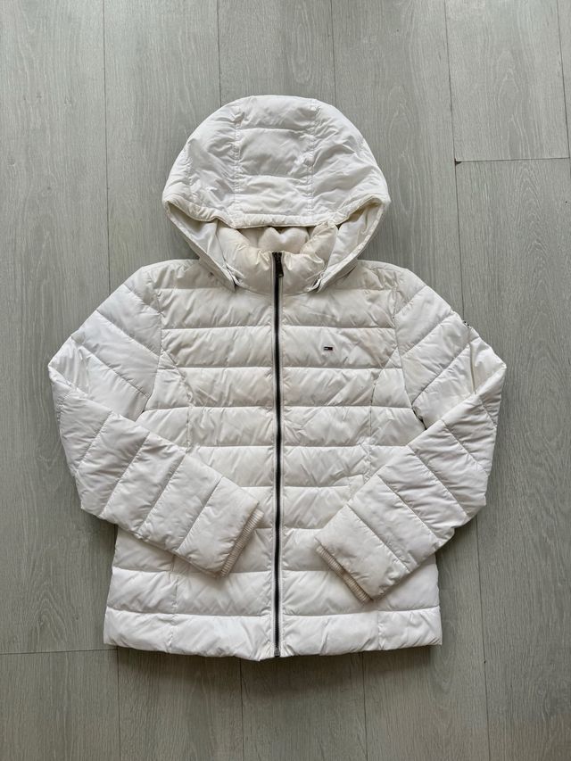 Casaco Puffer Tommy Hilfiger Branco