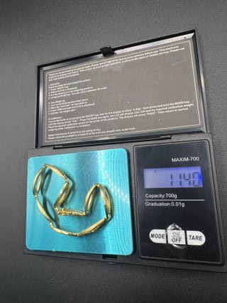Pulsera Oro 18k Eslabones 11.40 gr.