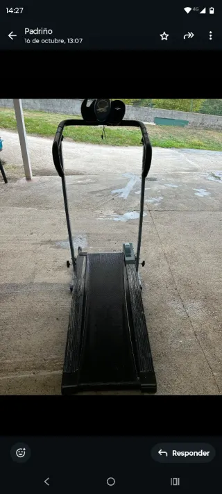 Cinta de correr sin motor