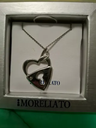 Collana Morellato Cuore con Chiave Argento