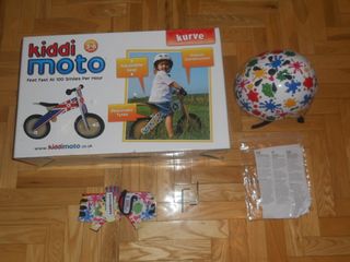 BICICLETA INFANTIL SIN PEDALES “KIDDIMOTO KURVE”.