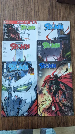 Spawn 6x comics Image Comics VO USA english
