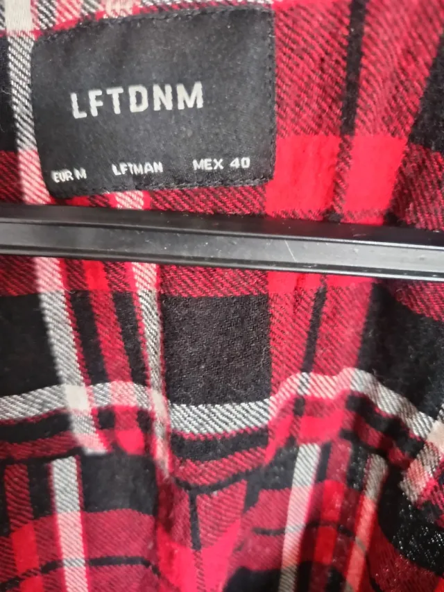 Camisa Franela Cuadros M Lefties