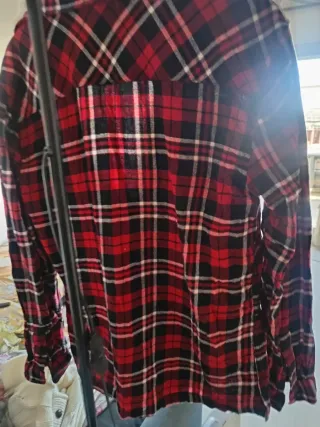 Camisa Franela Cuadros M Lefties