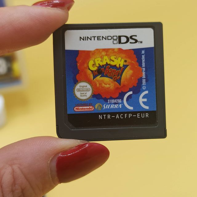 Crash Boom Bang! Nintendo DS Completo ITA