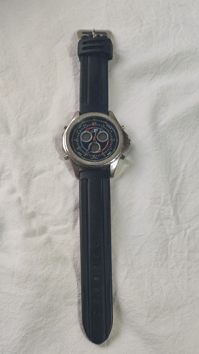 Reloj JF deportivo analógico correa goma