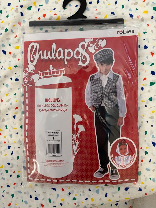 Disfraz Chulapo Halloween Talla 18/24