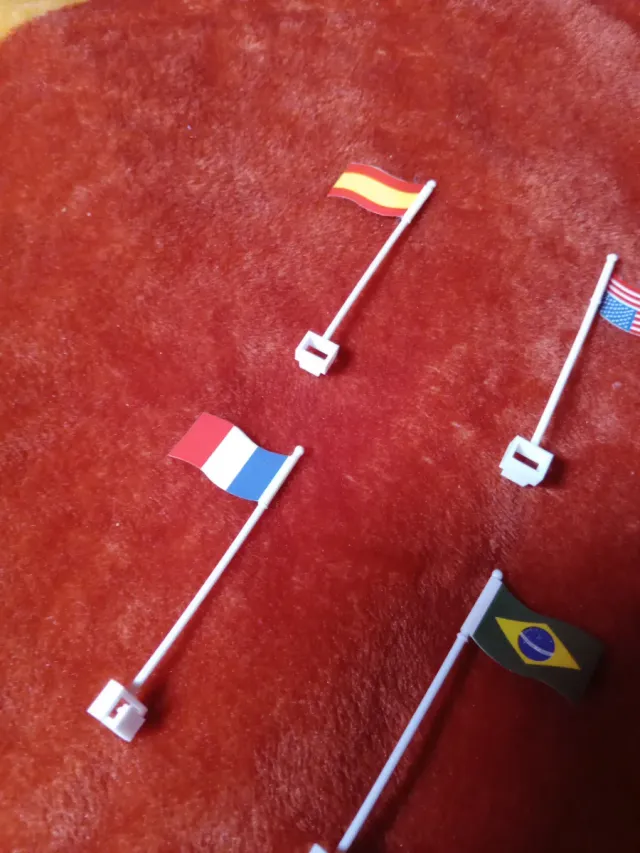 BANDIERE NAZIONALI PER MODELLARE SLOT SCALEXTRIC