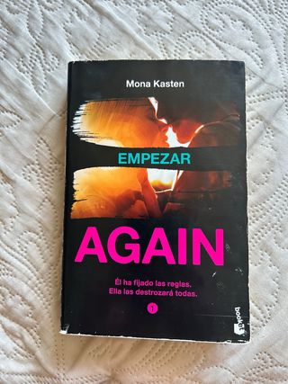 Libro : Again empezar , perfecto estado !