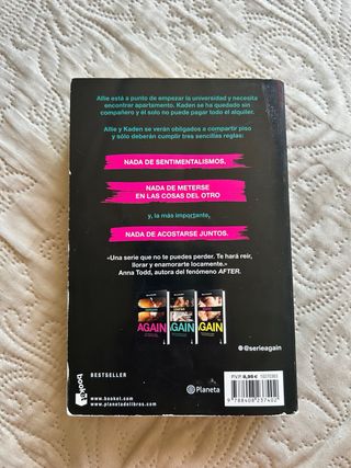 Libro : Again empezar , perfecto estado !