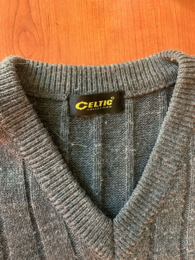 Jersey Old Money Gris Hombre