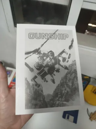 Gunship Atari ST Micro Proese Simulación