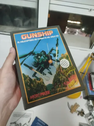 Gunship Atari ST Micro Proese Simulación