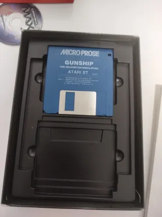 Gunship Atari ST Micro Proese Simulación
