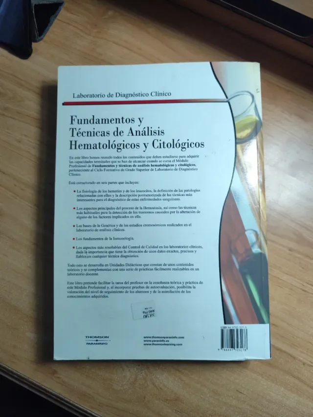 Fundamentos y Técnicas Análisis Hematológicos y...