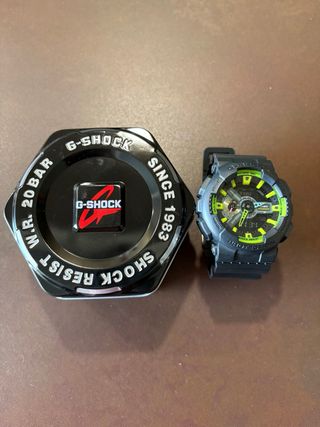 Reloj Casio G-Shock Negro y Verde