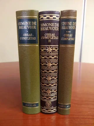 Simone de Beauvoir, Obras Completas. Aguilar, 1977
