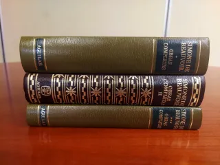 Simone de Beauvoir, Obras Completas. Aguilar, 1977