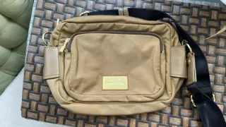 Bandolera Bimba y Lola Beige y Dorada