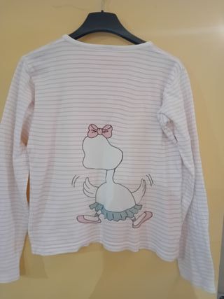 Pigiama bambina con stampa anatra