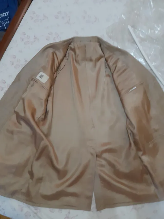 Completo uomo vintage beige