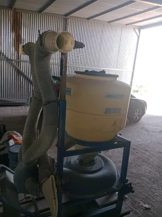 Azufradora para tractor