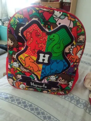 Mochila Escolar Harry Potter Hogwarts