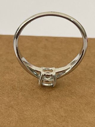 Anillo Oro 18k Diamante 0.55 Ct SI1/G