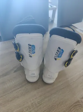 Botas de esquí blancas talla 33/34