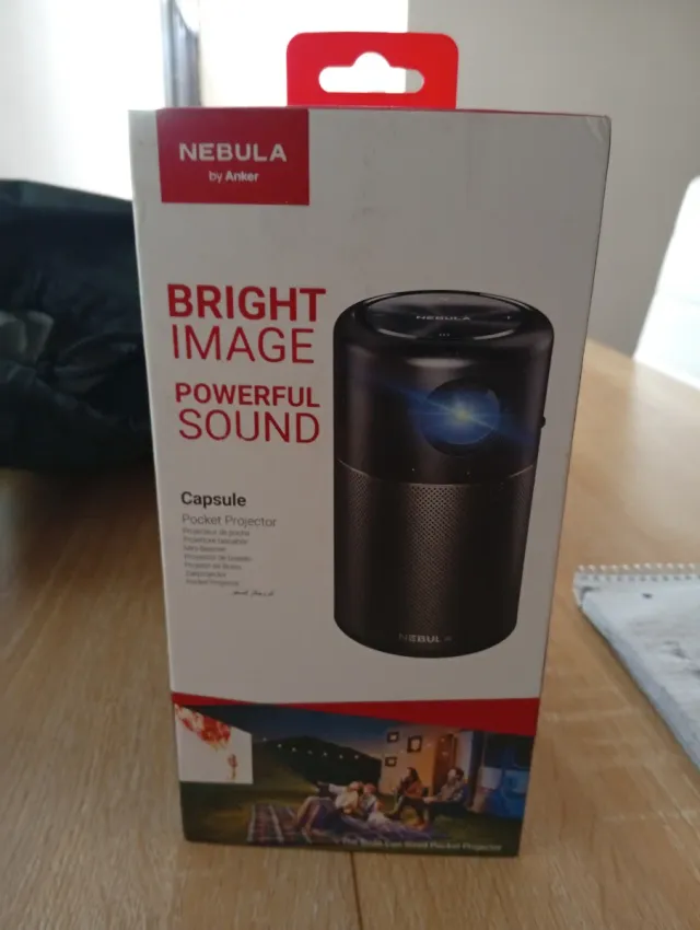 Proyector Nebula Capsule Pro Negro