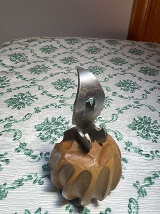 Cavatappi vintage in legno e metallo