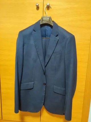 Traje de chaqueta  azul