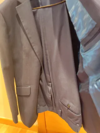 Traje de chaqueta  azul
