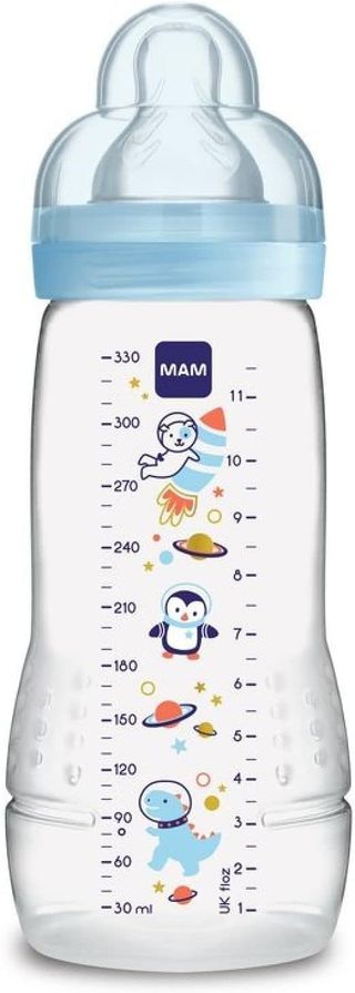 ✨ - MAM | Biberon Easy Active 6+ mois (330 ml) Ble
