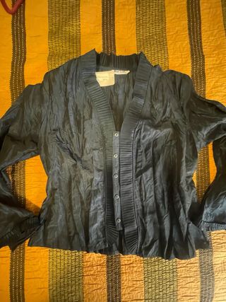 Falda fiesta raso azul