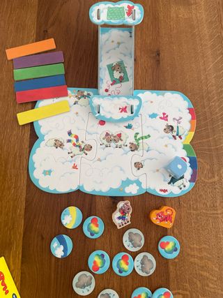 El Tobogán Arco Iris HABA Juego 2+