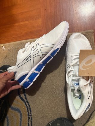 Zapatillas Asics Gel Blancas y Azules