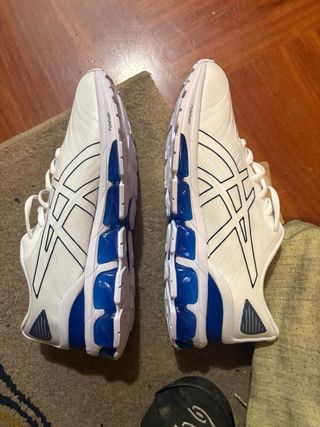 Zapatillas Asics Gel Blancas y Azules