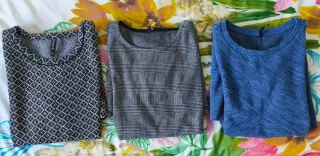 3 vestidos Stradivarius Mujer Manga Corta