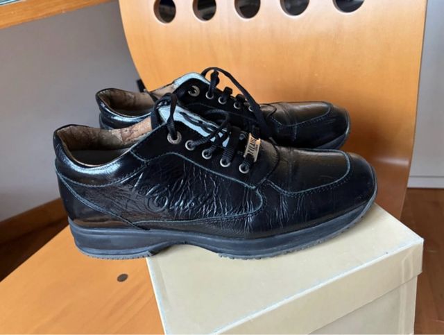 Alviero Martini Scarponcino Nero Taglia 35