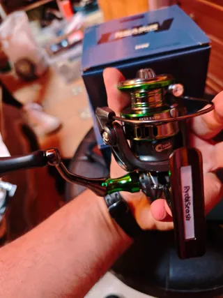 Mulinello da pesca spinning tutto metallo