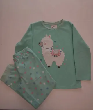 Pijama polar niña T. 7