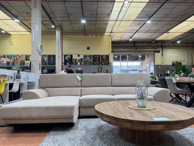 Sofá Rinconera Beige 313x183cm