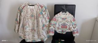 Traje Fallera Niña blanco