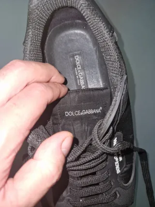 Scarpe Dolce & Gabbana nere rosse