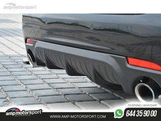 DIFUSOR TRASERO SAAB 9-3 AERO 2007-2011 NEGRO BRILLO