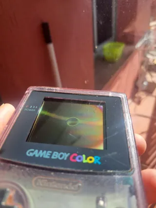 Game Boy Color Morado Transparente + 4 Juegos