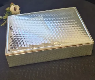 Portagioie laminato argento