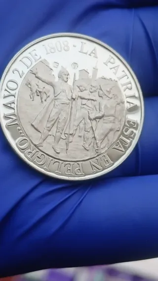 Moneda Plata 925 Conmemorativa
