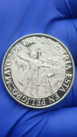 Moneda Plata 925 Conmemorativa